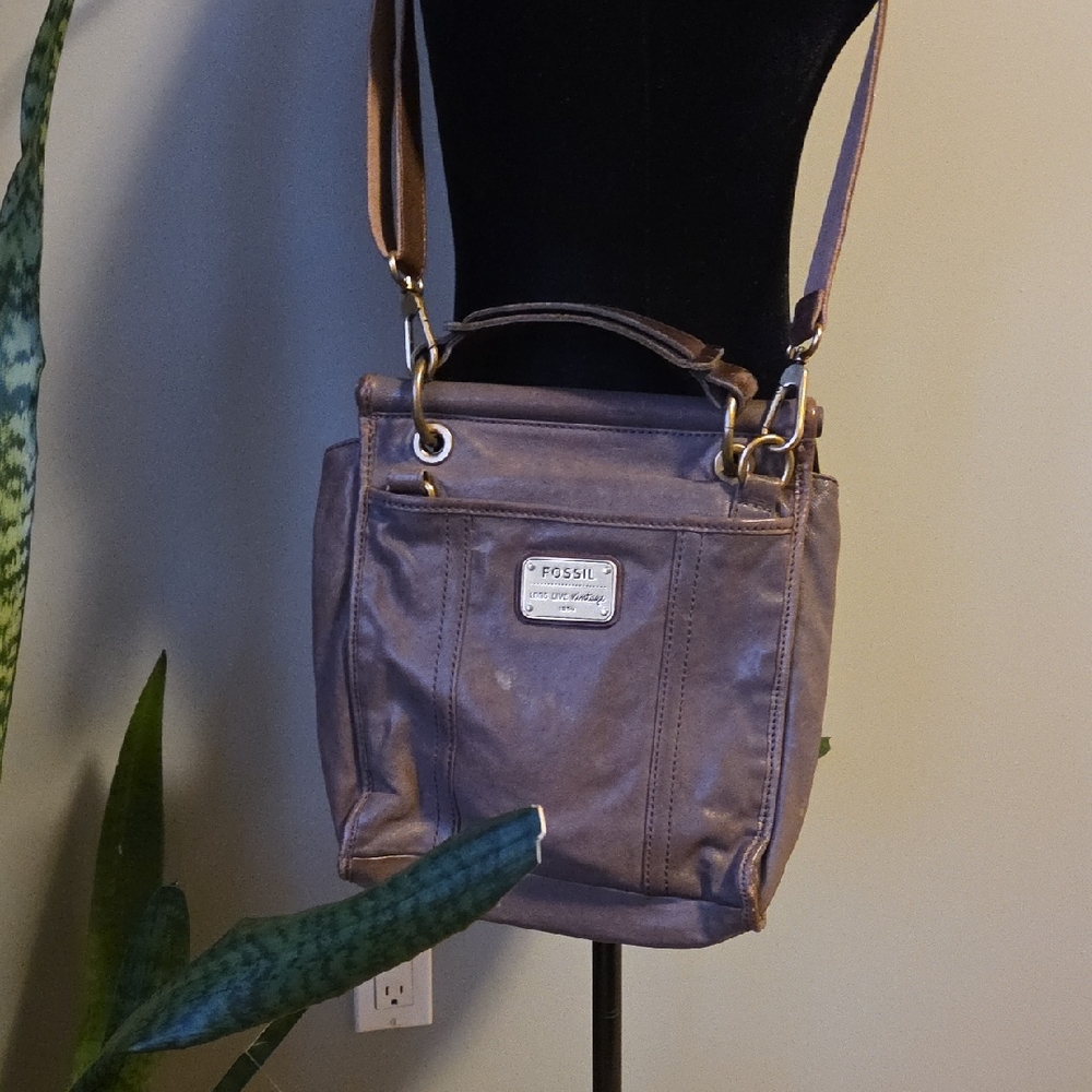 Fossil LONG LIVE VINTAGE 1954 Crossbody Messenger Bag - Picture 2 of 10